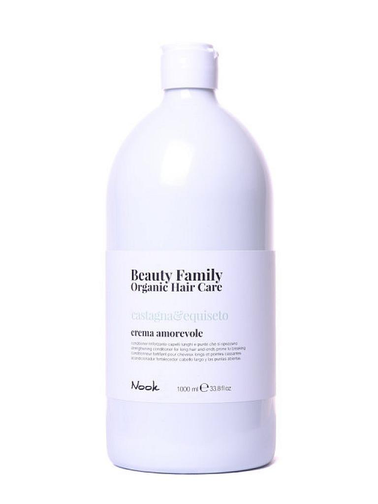 Crema Amorevole Castagna&Equiseto 1000 мл Крем-кондиционер для ломких и секущихся волос