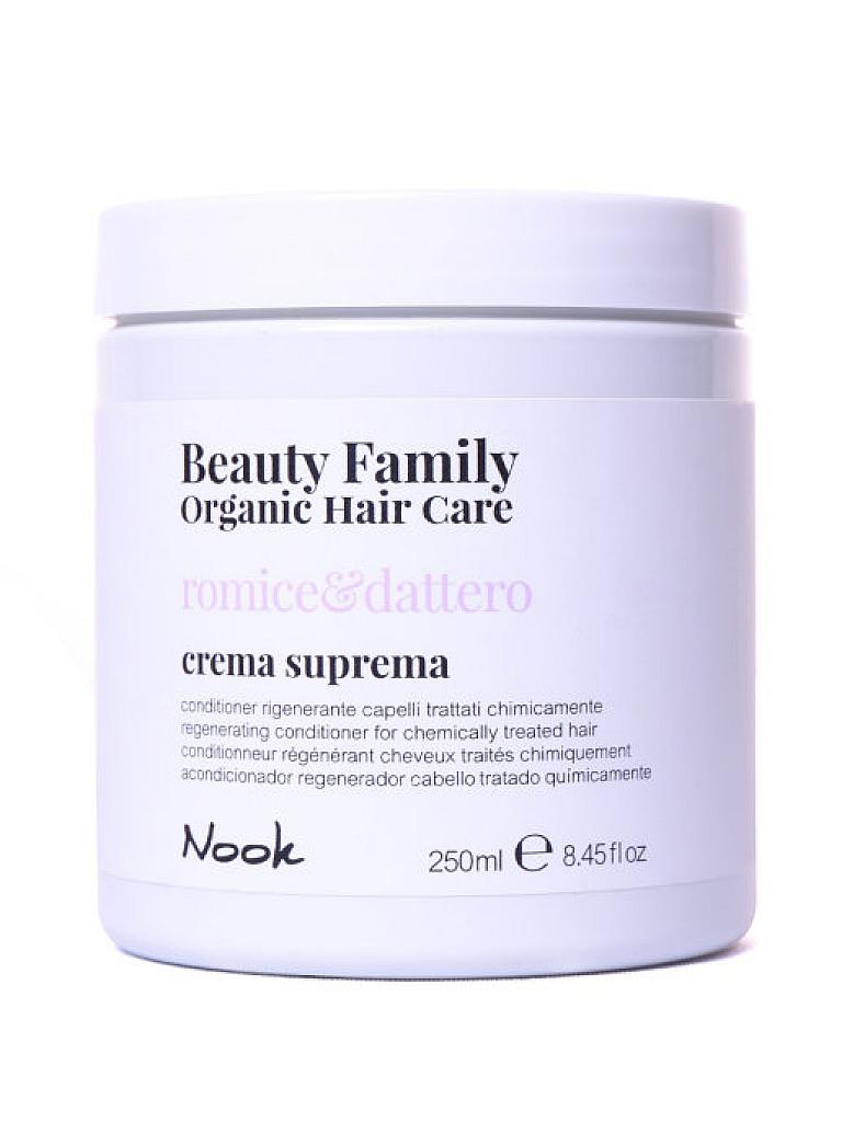 Crema Suprema Romice&Dattero 250 мл Восстанавливающий крем-кондиционер для химически обработанных волос	