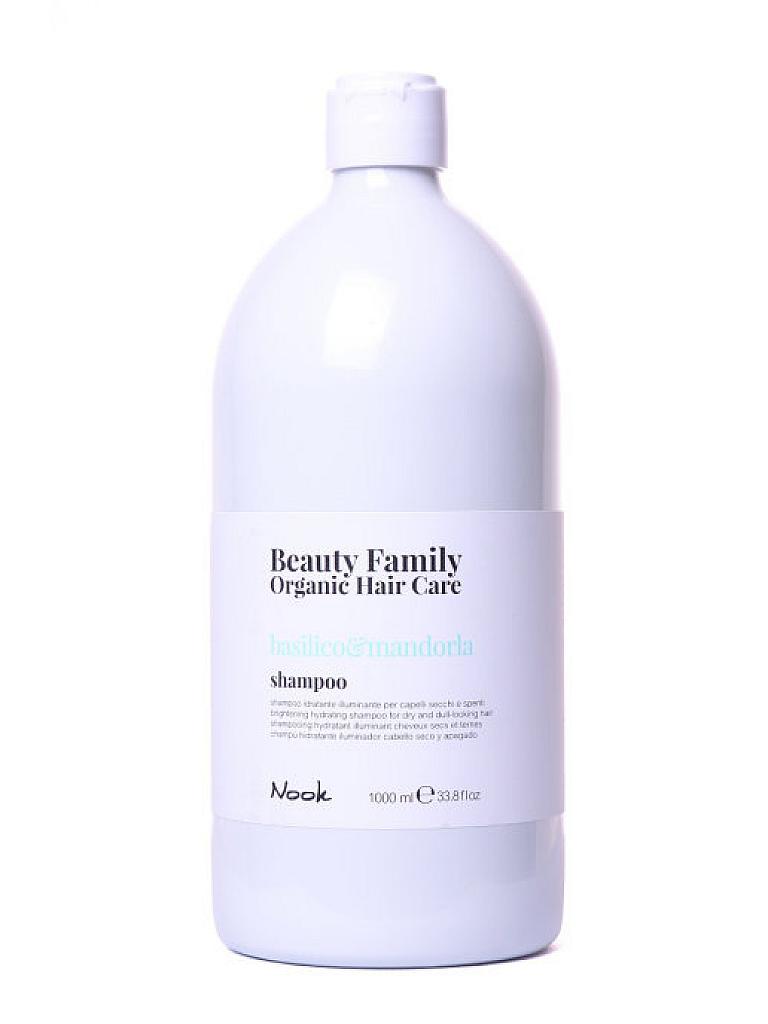 Shampoo Basilico&Mandorla 1000 мл Шампунь для сухих и тусклых волос	