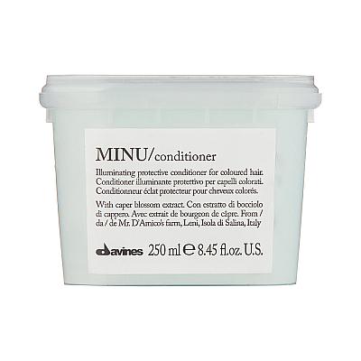 MINU/conditioner - Защитный кондиционер для сохранения косметического цвета волос 250 мл