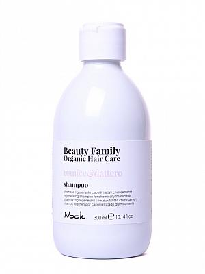 Shampoo Romice&Dattero 300 мл Шампунь восстанавливающий для химически обработанных волос	